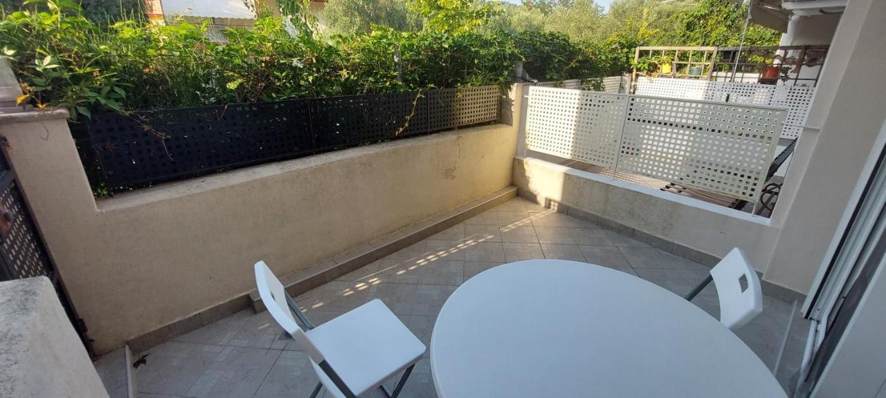 Cosy Flat In Skala Fourkas Apartment Luaran gambar
